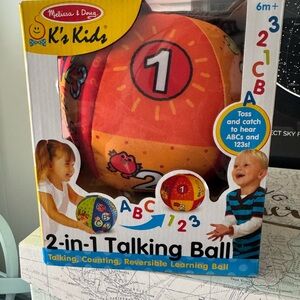 Melissa & Doug K's Kids Colorful Learning Ball